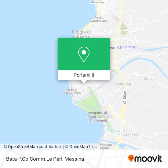 Mappa Bata-P.Co Comm.Le Perl
