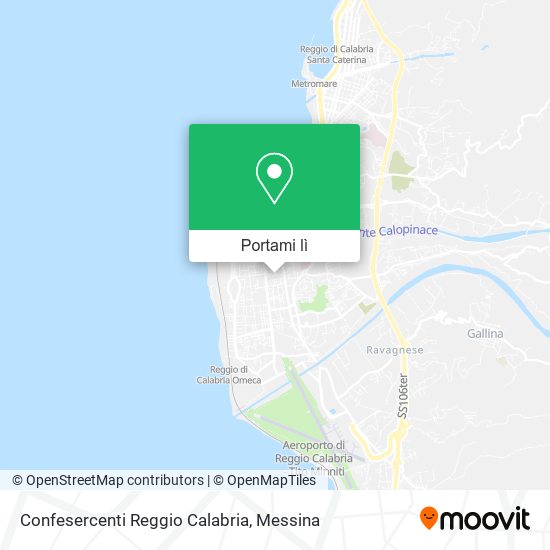 Mappa Confesercenti Reggio Calabria