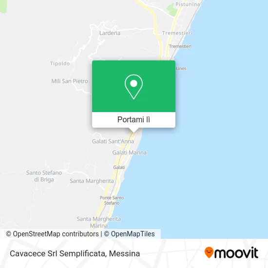 Mappa Cavacece Srl Semplificata
