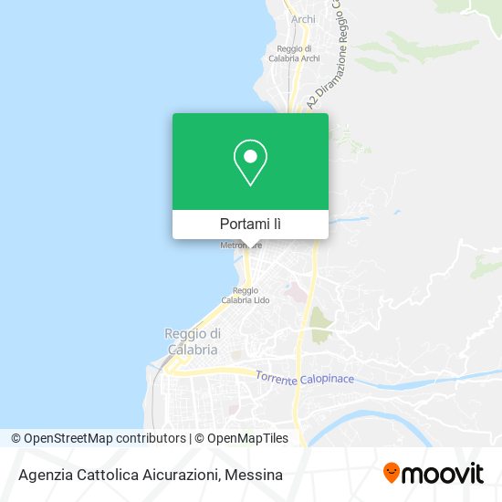 Mappa Agenzia Cattolica Aicurazioni