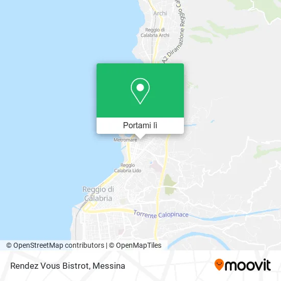Mappa Rendez Vous Bistrot