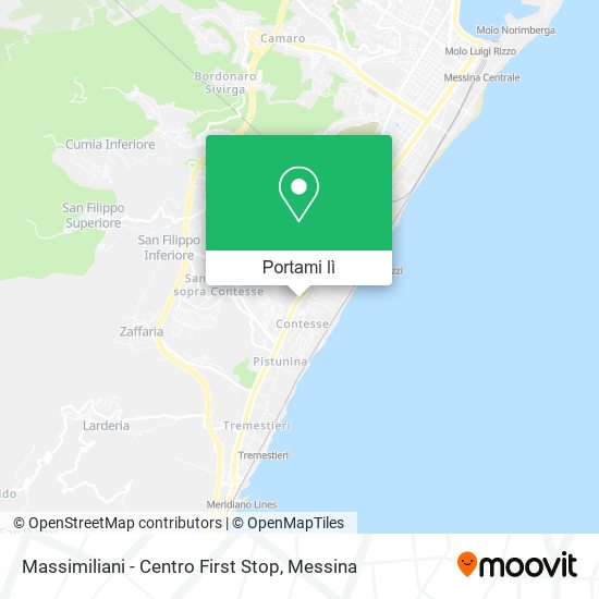Mappa Massimiliani - Centro First Stop