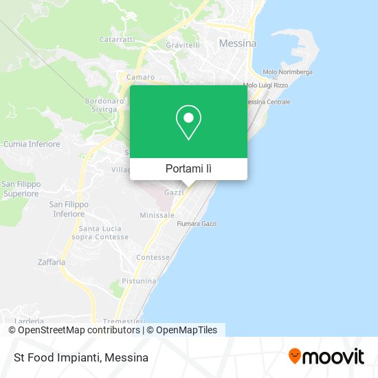 Mappa St Food Impianti