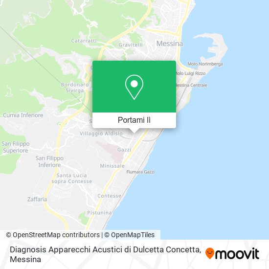Mappa Diagnosis Apparecchi Acustici di Dulcetta Concetta