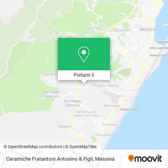 Mappa Ceramiche Fratantoni Antonino & Figli
