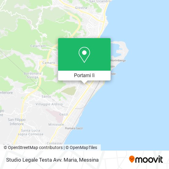 Mappa Studio Legale Testa Avv. Maria