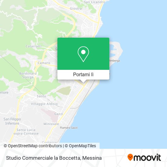 Mappa Studio Commerciale la Boccetta
