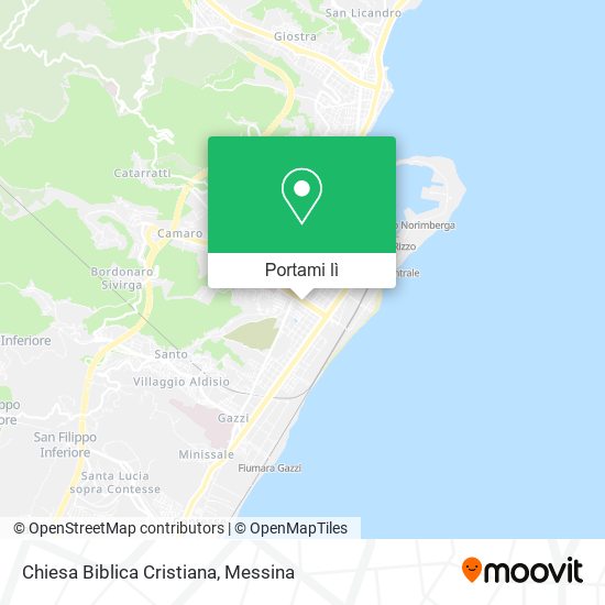 Mappa Chiesa Biblica Cristiana