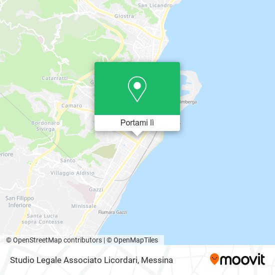 Mappa Studio Legale Associato Licordari