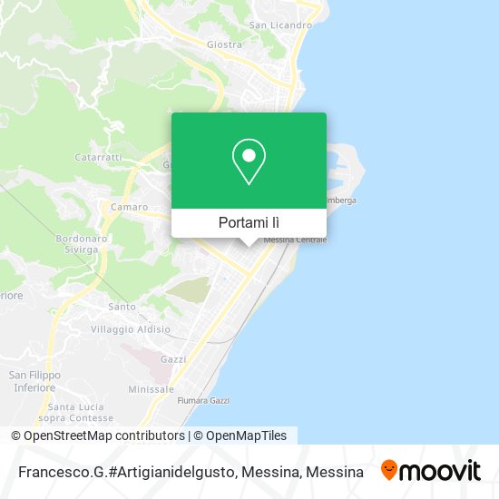 Mappa Francesco.G.#Artigianidelgusto, Messina