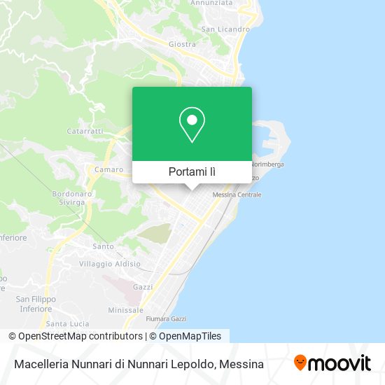 Mappa Macelleria Nunnari di Nunnari Lepoldo