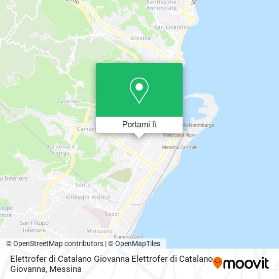 Mappa Elettrofer di Catalano Giovanna Elettrofer di Catalano Giovanna