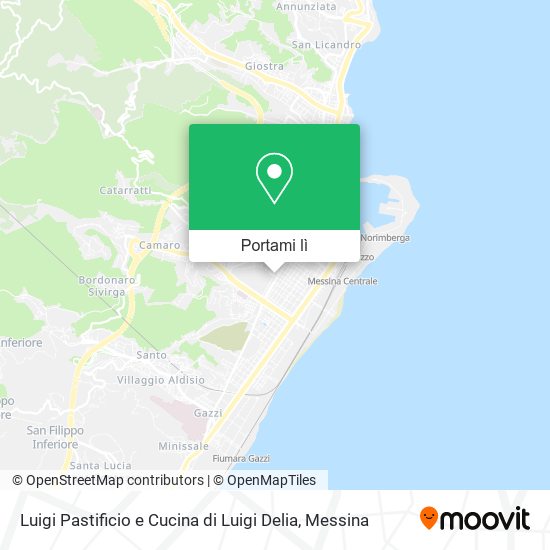 Mappa Luigi Pastificio e Cucina di Luigi Delia