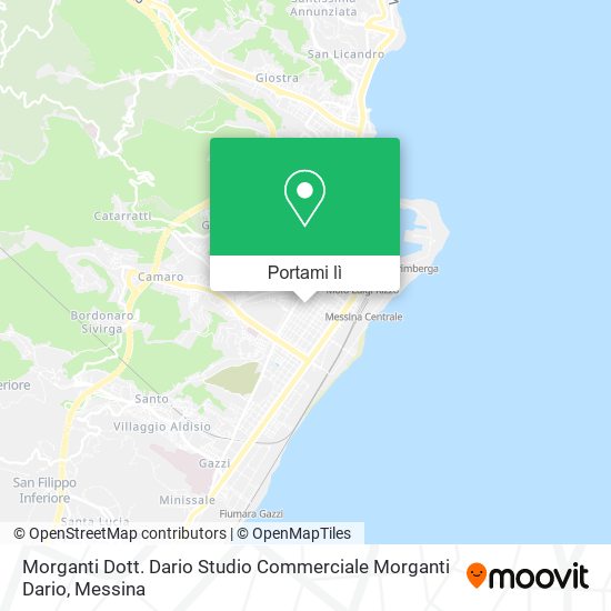 Mappa Morganti Dott. Dario Studio Commerciale Morganti Dario