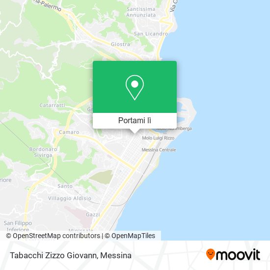 Mappa Tabacchi Zizzo Giovann