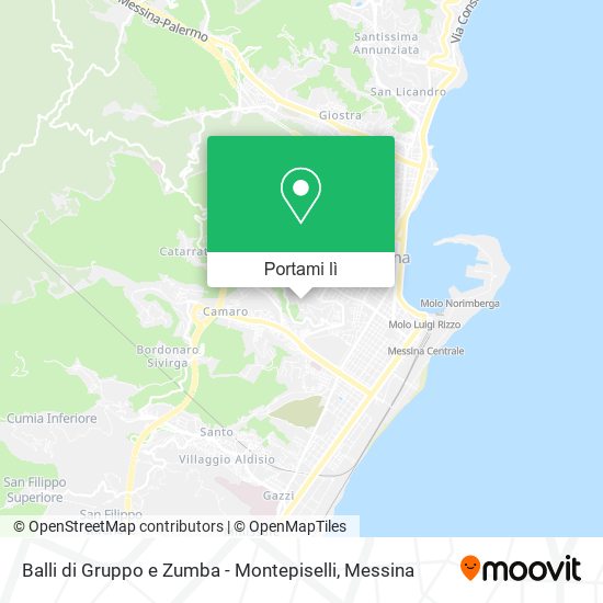 Mappa Balli di Gruppo e Zumba - Montepiselli