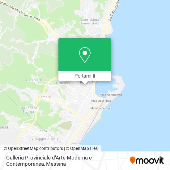 Mappa Galleria Provinciale d'Arte Moderna e Contemporanea