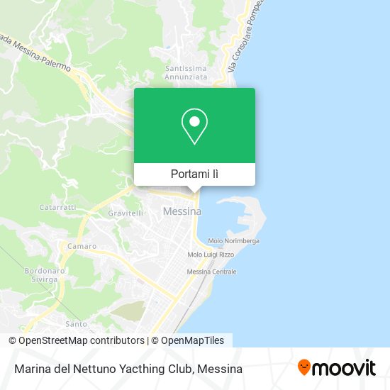 Mappa Marina del Nettuno Yacthing Club