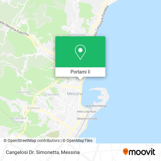 Mappa Cangelosi Dr. Simonetta