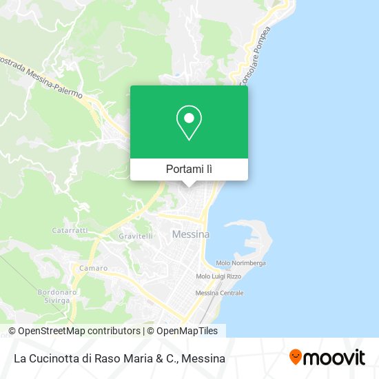 Mappa La Cucinotta di Raso Maria & C.