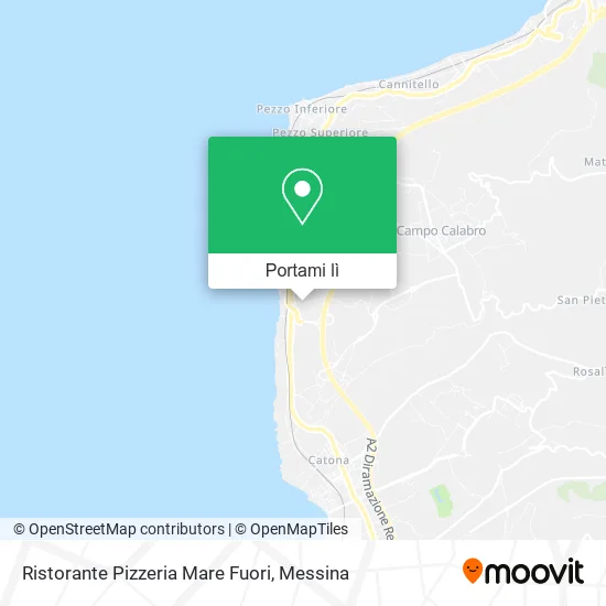 Mappa Ristorante Pizzeria Mare Fuori