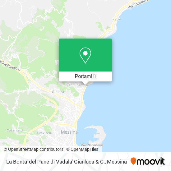 Mappa La Bonta' del Pane di Vadala' Gianluca & C.