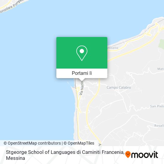 Mappa Stgeorge School of Languages di Caminiti Francenia