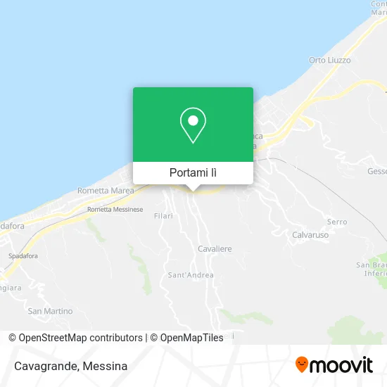 Mappa Cavagrande