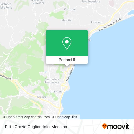 Mappa Ditta Orazio Gugliandolo