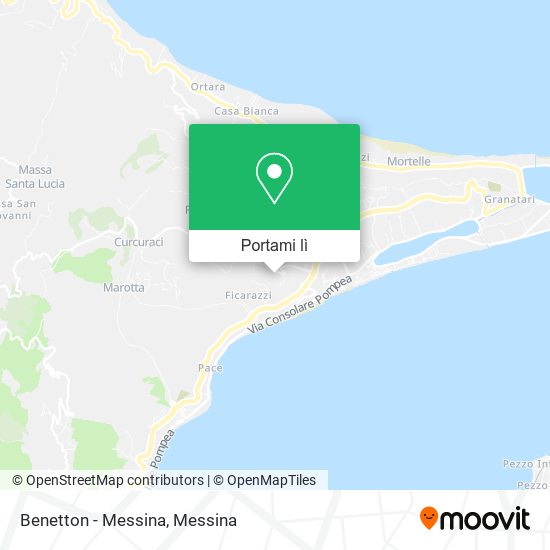 Mappa Benetton - Messina