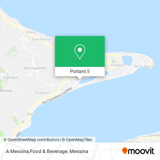 Mappa A Messina.Food & Beverage