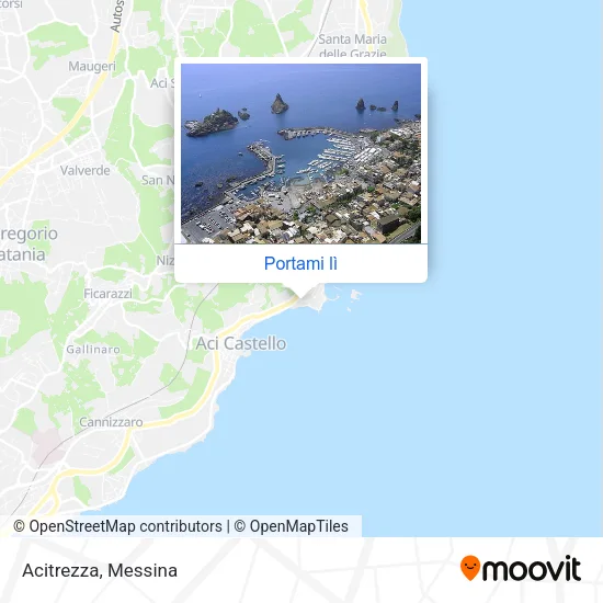 Mappa Acitrezza