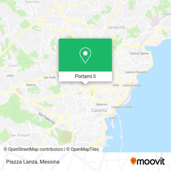Mappa Piazza Lanza