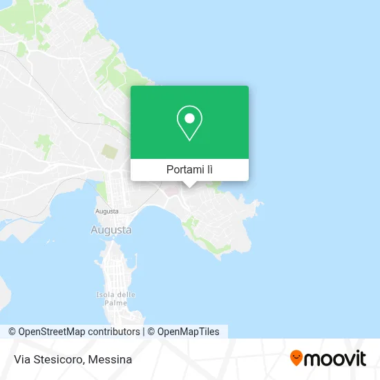 Mappa Via Stesicoro