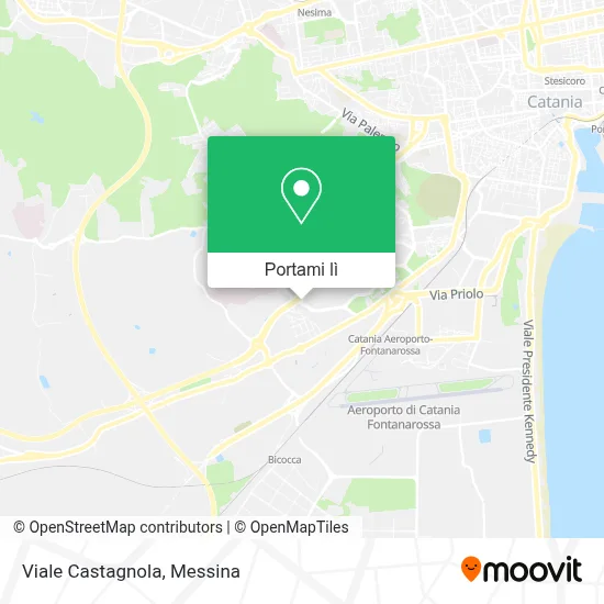 Mappa Viale Castagnola