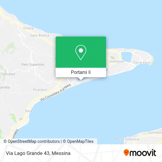 Mappa Via Lago Grande  43