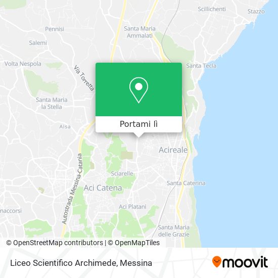 Mappa Liceo Scientifico Archimede