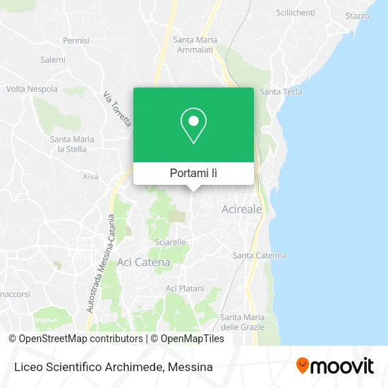 Mappa Liceo Scientifico Archimede