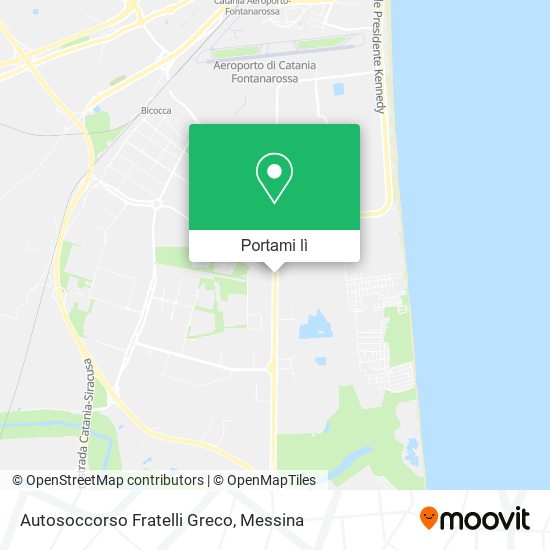 Mappa Autosoccorso Fratelli Greco