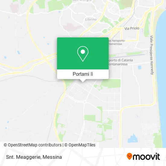 Mappa Snt. Meaggerie