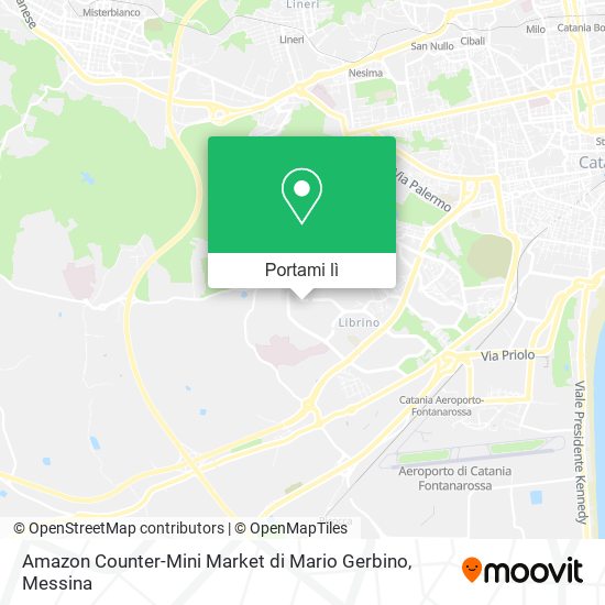 Mappa Amazon Counter-Mini Market di Mario Gerbino