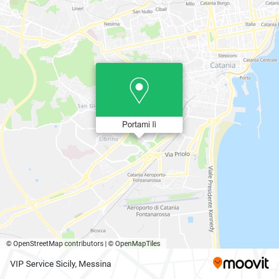 Mappa VIP Service Sicily