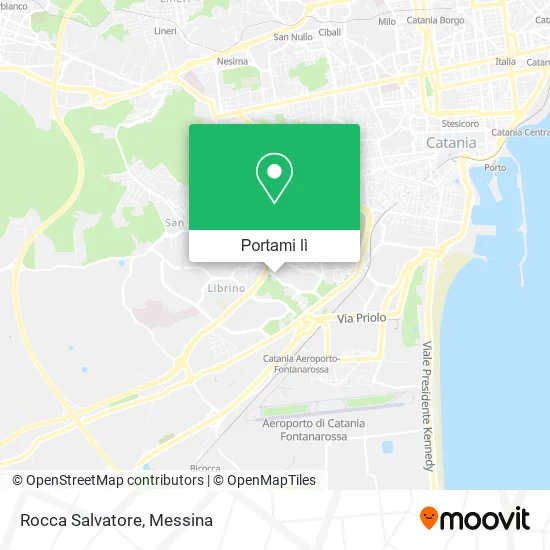 Mappa Rocca Salvatore