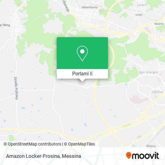 Mappa Amazon Locker-Frosina
