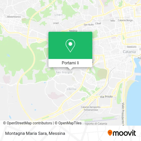 Mappa Montagna Maria Sara