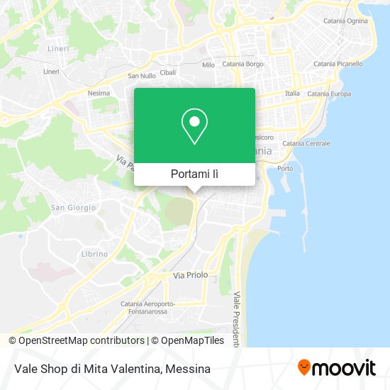 Mappa Vale Shop di Mita Valentina