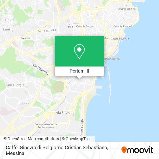 Mappa Caffe' Ginevra di Belgiorno Cristian Sebastiano