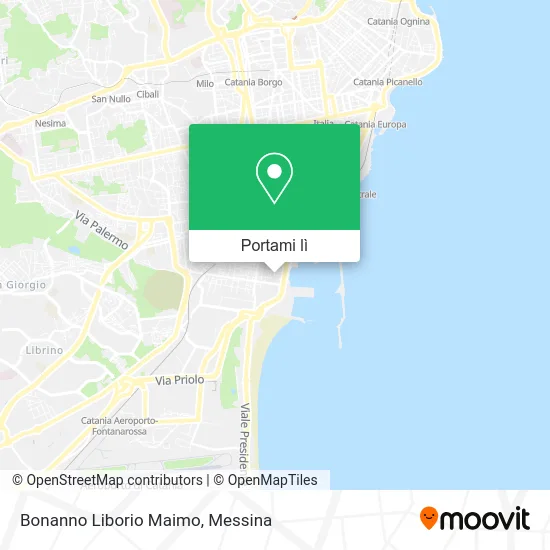 Mappa Bonanno Liborio Maimo