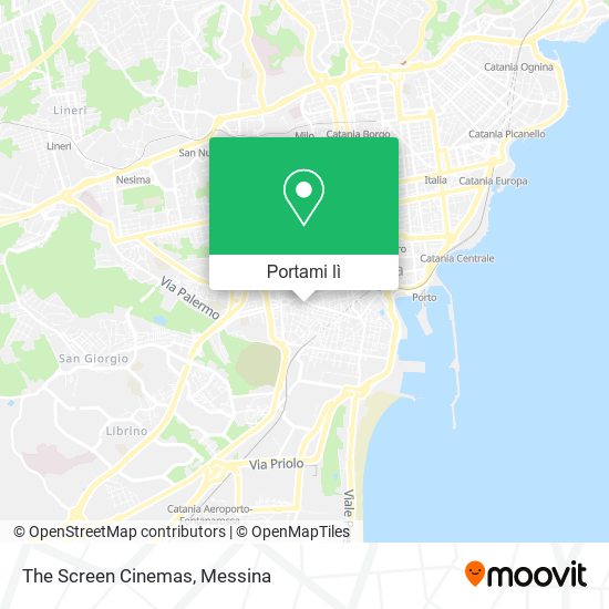 Mappa The Screen Cinemas