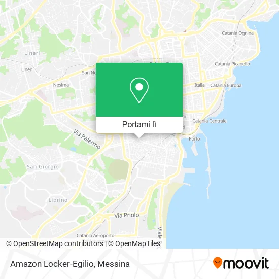 Mappa Amazon Locker-Egilio